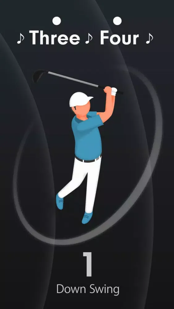 ภาพหน้าจอของ Golf Tempo 3:1