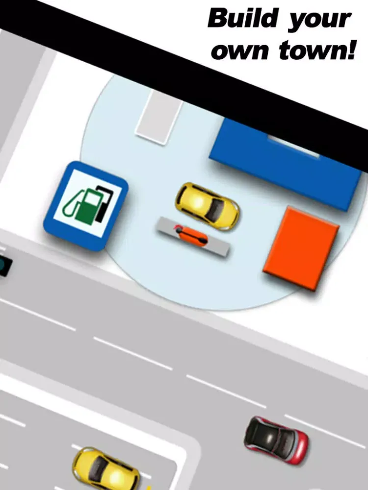 Tangkapan skrin Toycar - My Little Town iPad 