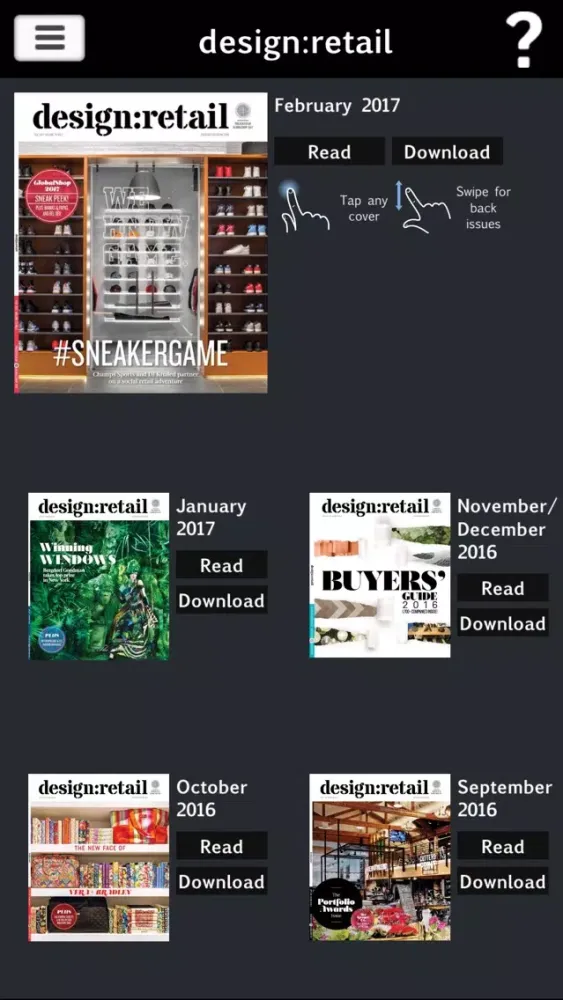 design:retail magazine应用截图