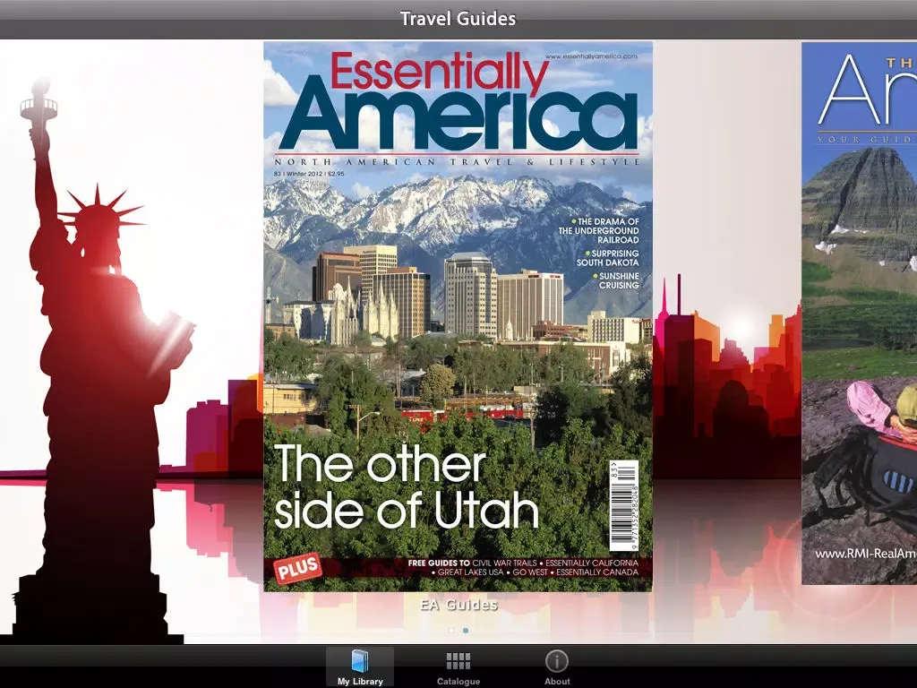 Essentially America: Travel and Tourism Guides for the USA and Canada iPad  Screenshots