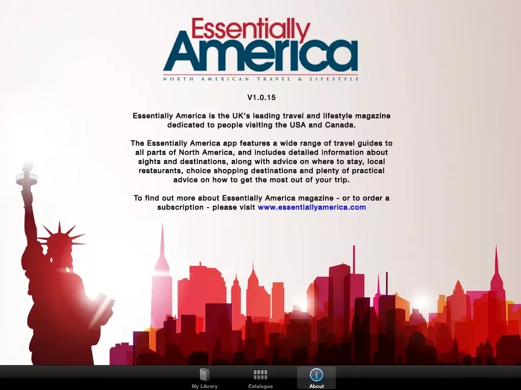 Essentially America: Travel and Tourism Guides for the USA and Canada iPad  Screenshots