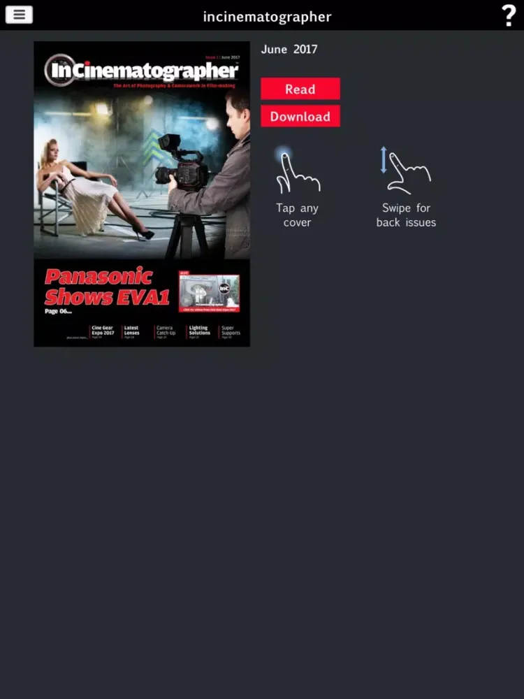 تصاویر InCinematographer iPad 