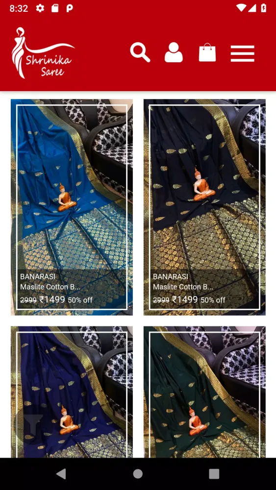 Shrinika Saree स्क्रीनशॉट