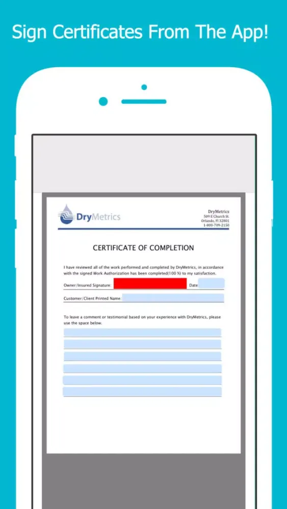 DryMetrics Ekran Görüntüleri