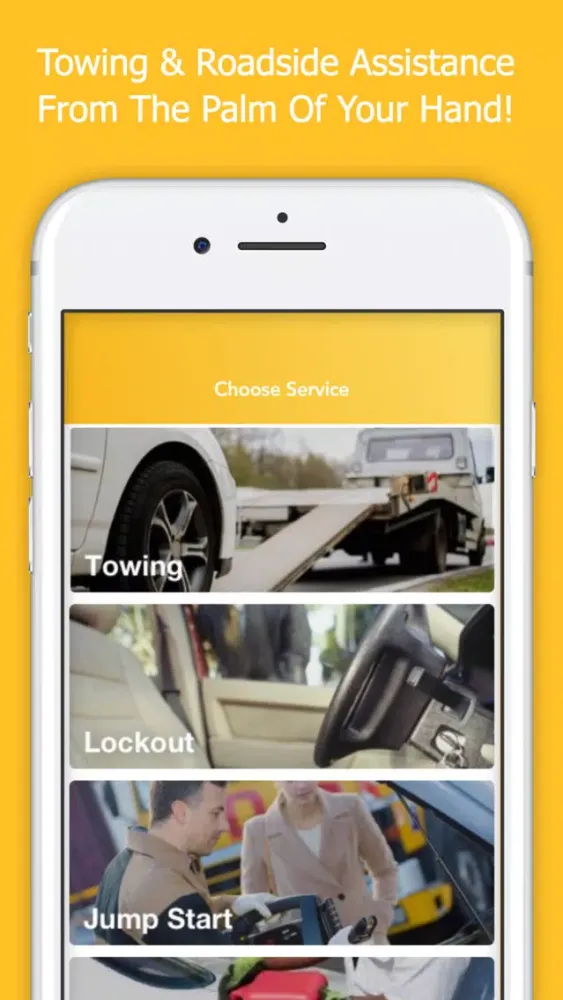 Capturas de tela do Haul - Tow On-Demand
