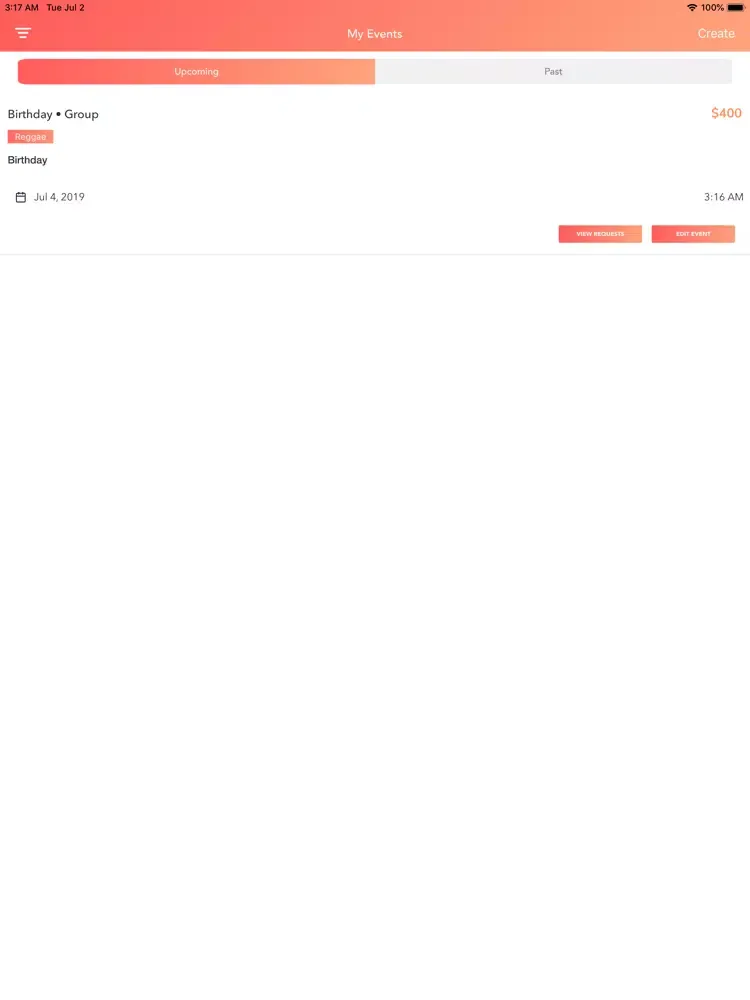 ภาพหน้าจอของ OYA! - Talent On-Demand iPad 