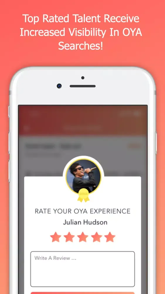 ภาพหน้าจอของ OYA! - Talent On-Demand