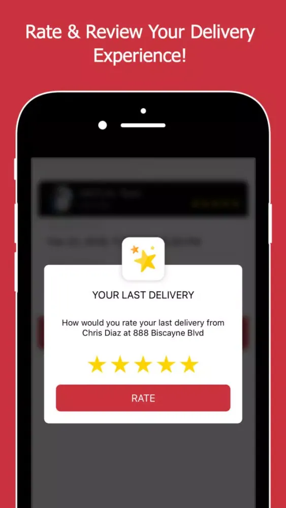 Tangkapan skrin PinPoint - Delivery Tracking