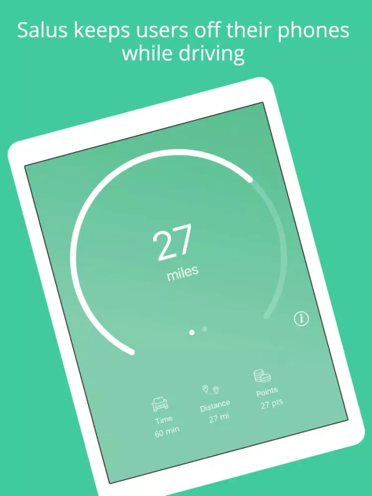 Salus - Safe Driving Rewards iPad  سکرین شاٹس