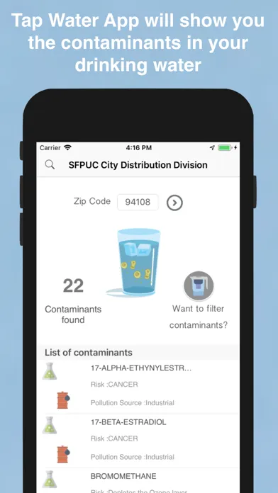 MyTapWater Screenshots