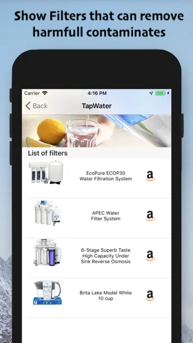 MyTapWater Screenshots