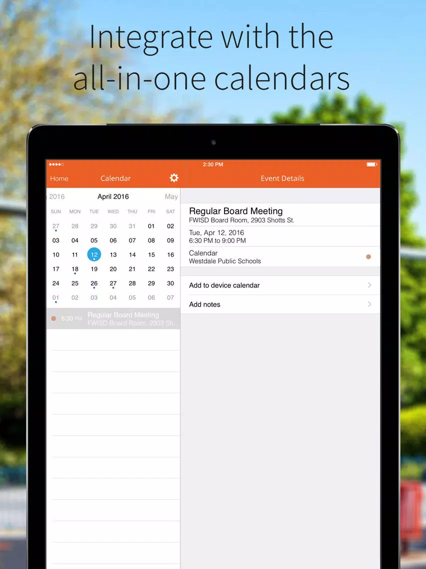 East Elmhurst Community School iPad  Screenshots