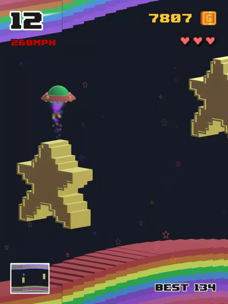 Capturas de pantalla de Blocky Skies iPad 