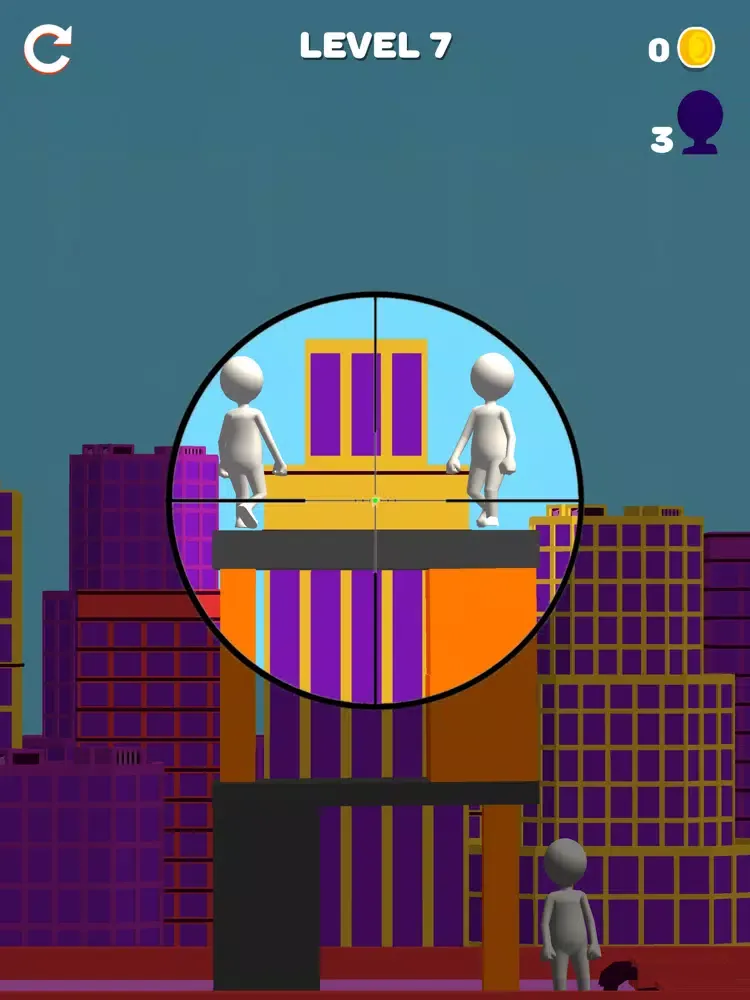 Tangkapan layar Johnny Sniper : Perfect Bullet iPad 
