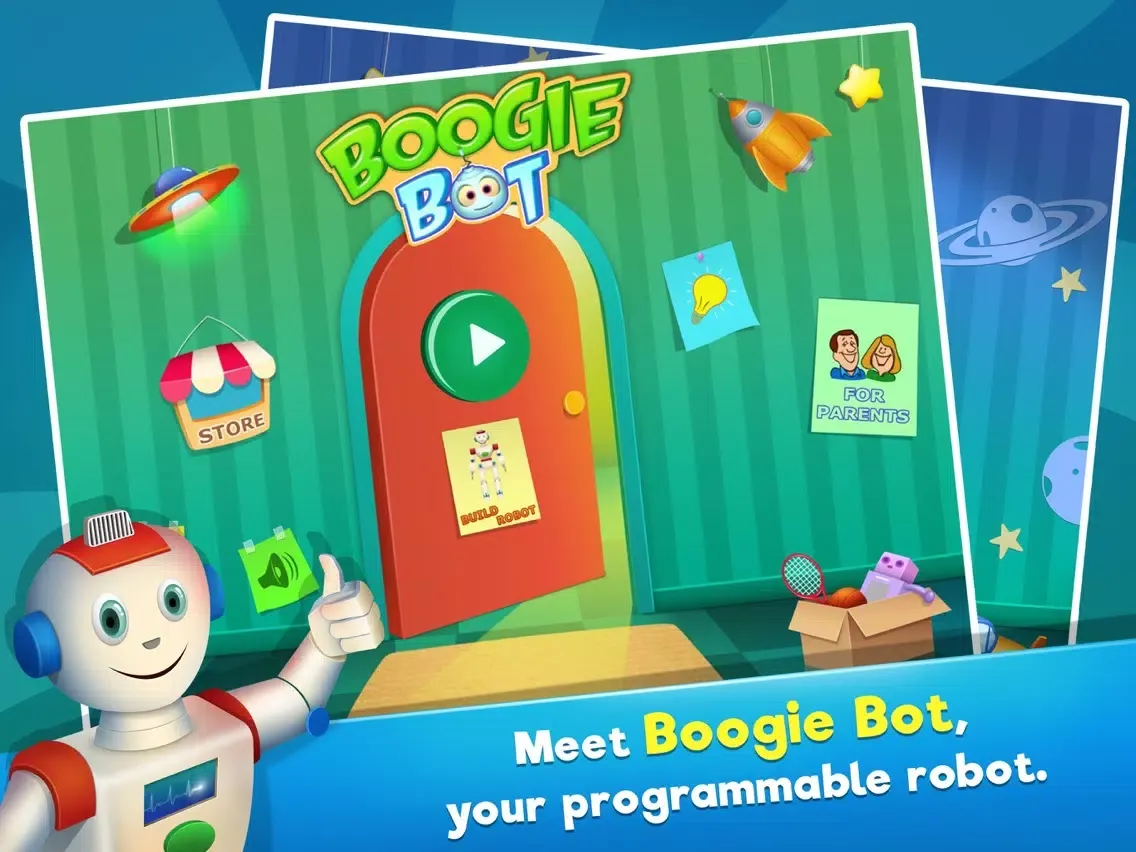 Boogie Bot - Coding for kids - Learn Programming iPad Screenshots