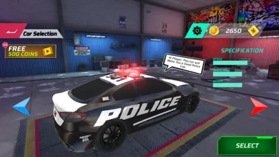 Fast Chase Street Cop Car Game স্ক্রিনশট
