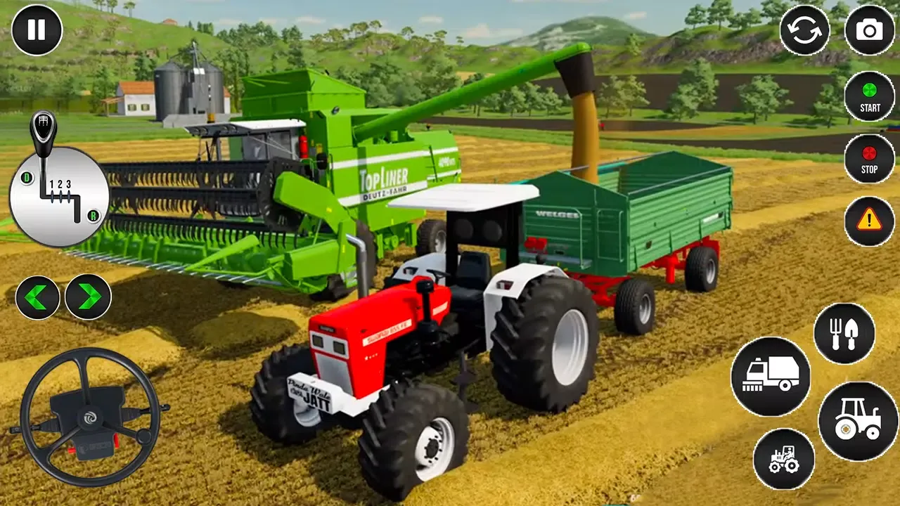 تصاویر Real Farming Tractor Games 3D