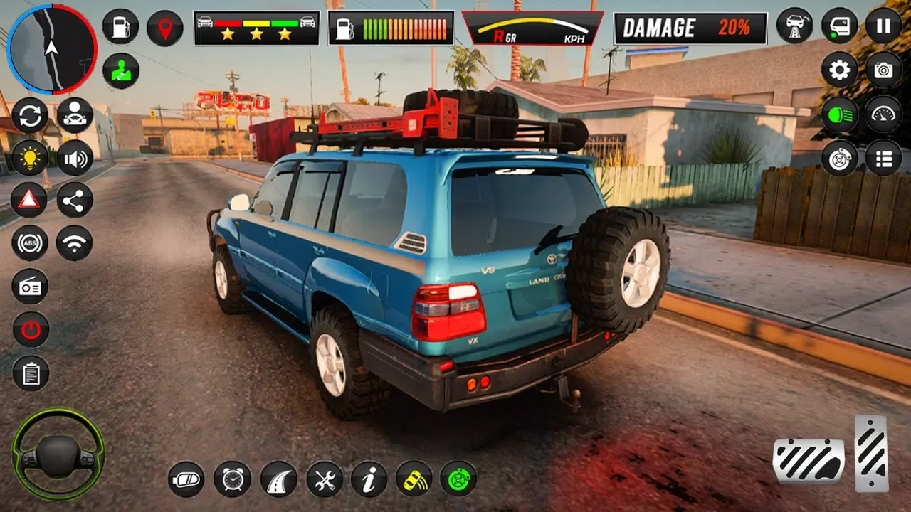 Offroad Jeep Crazy Driving 3D Ekran Görüntüleri