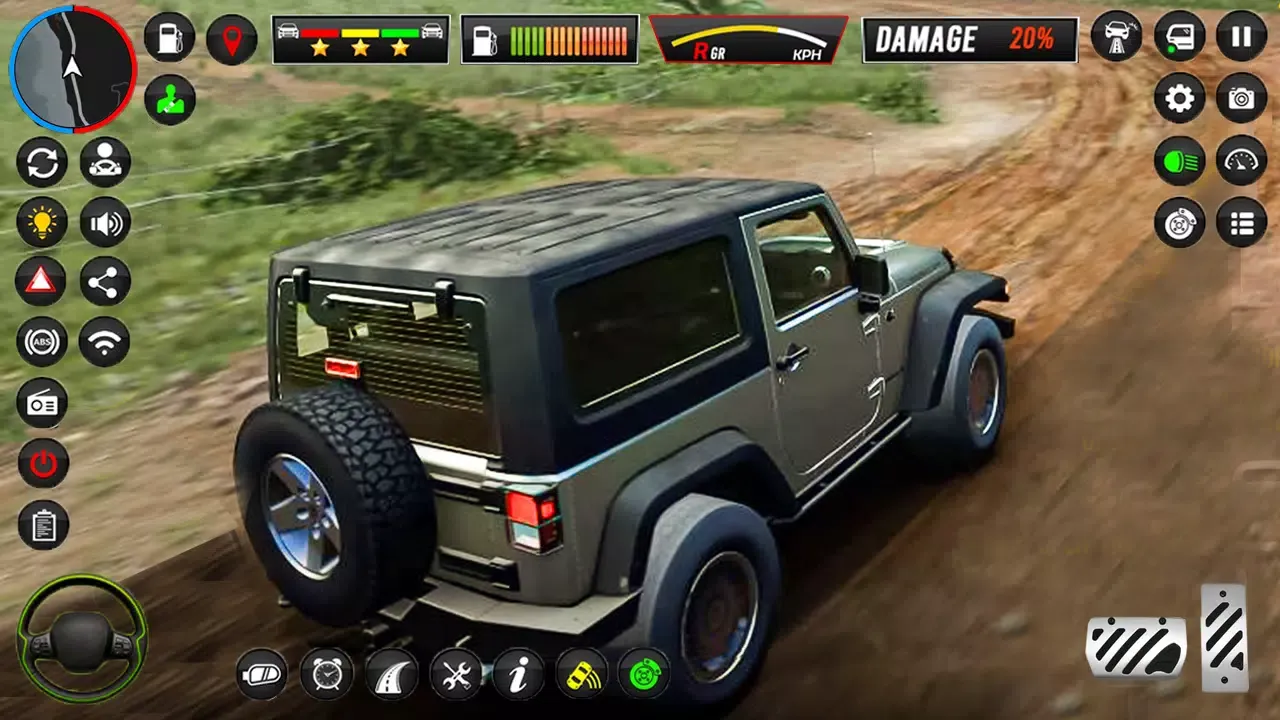 Offroad Jeep Crazy Driving 3D Ekran Görüntüleri