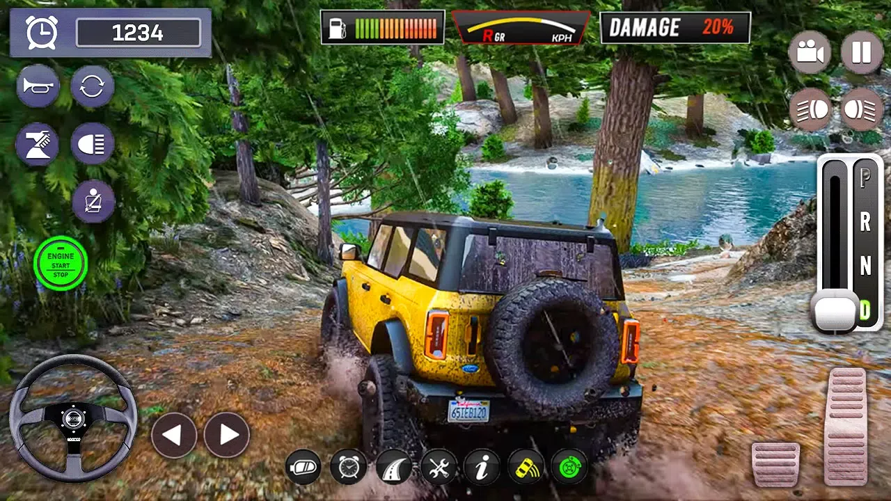 Offroad Jeep Crazy Driving 3D Ekran Görüntüleri