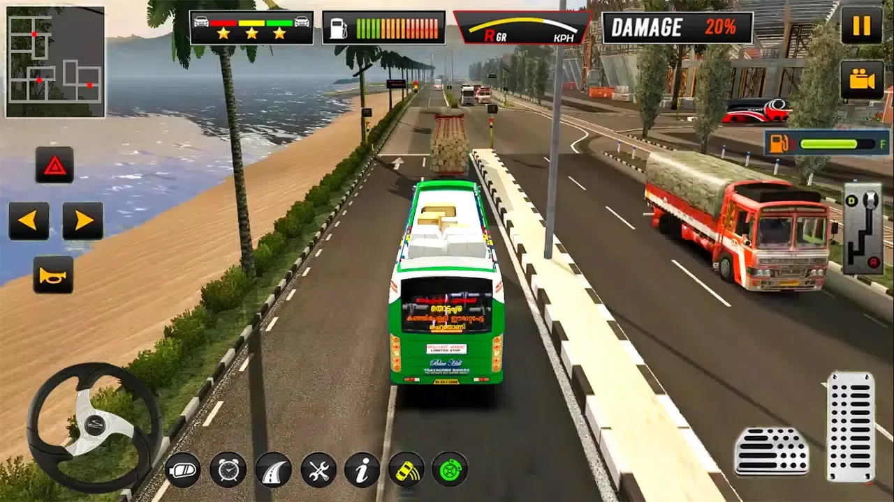 City Bus Coach Driving Game 3D應用截圖