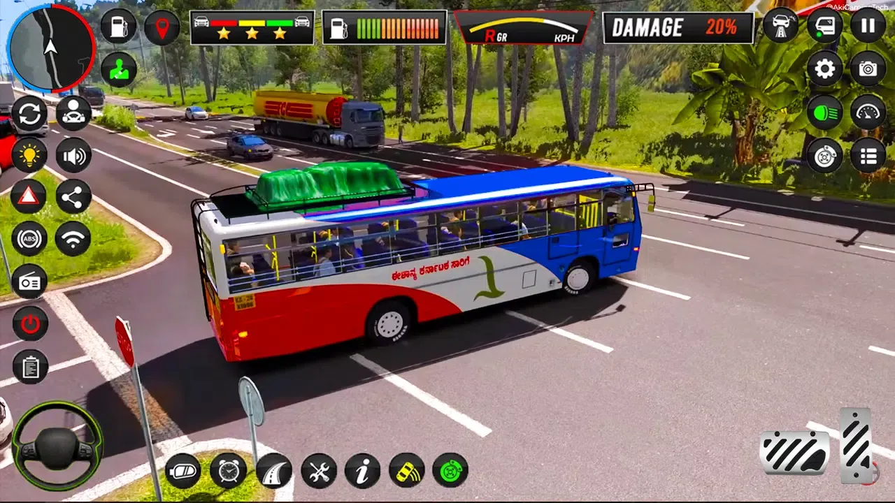 City Bus Coach Driving Game 3D應用截圖
