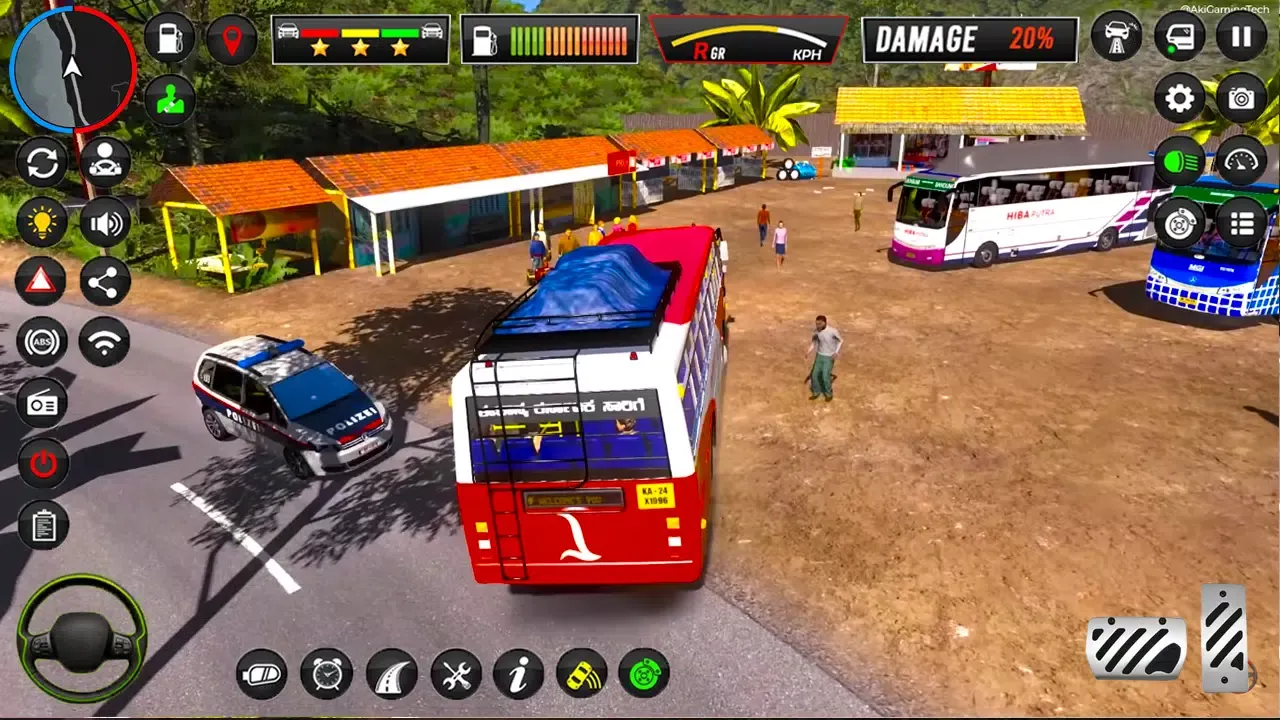 City Bus Coach Driving Game 3D應用截圖