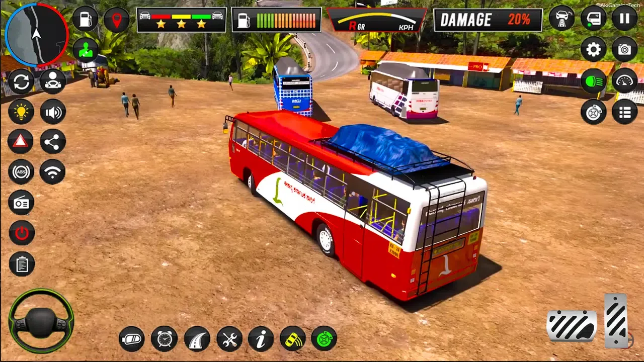 City Bus Coach Driving Game 3D應用截圖