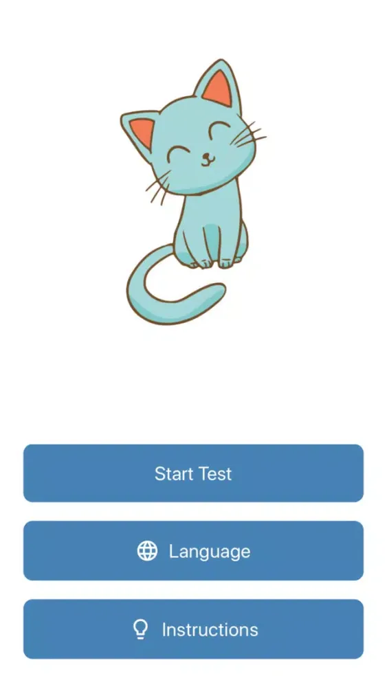 Visual Attention Test سکرین شاٹس