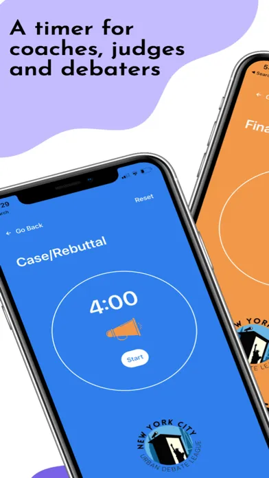 NYCUDL Debate Timer Ekran Görüntüleri
