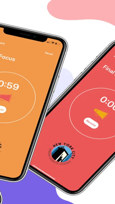 NYCUDL Debate Timer Ekran Görüntüleri