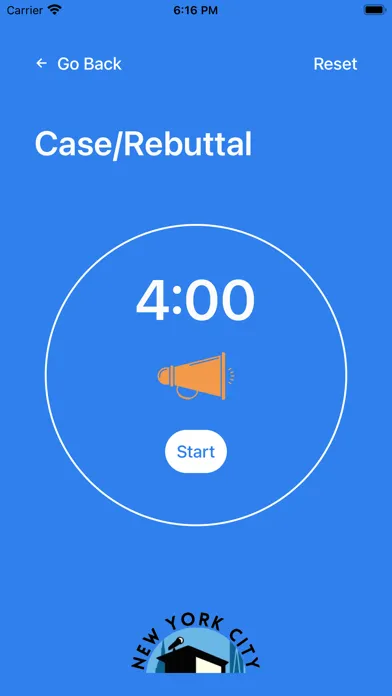 NYCUDL Debate Timer Ekran Görüntüleri