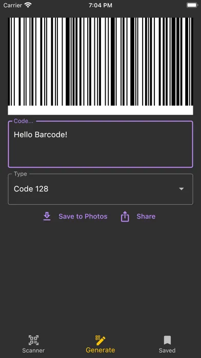 Capturas de pantalla de Scanly - QR & Barcode Reader