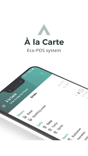 Captures d'écran de À la Carte — POS system for ba