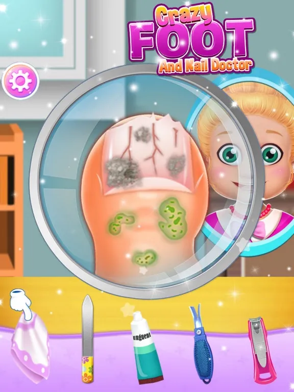 ภาพหน้าจอของ Crazy Foot And Nail Doctor iPad 
