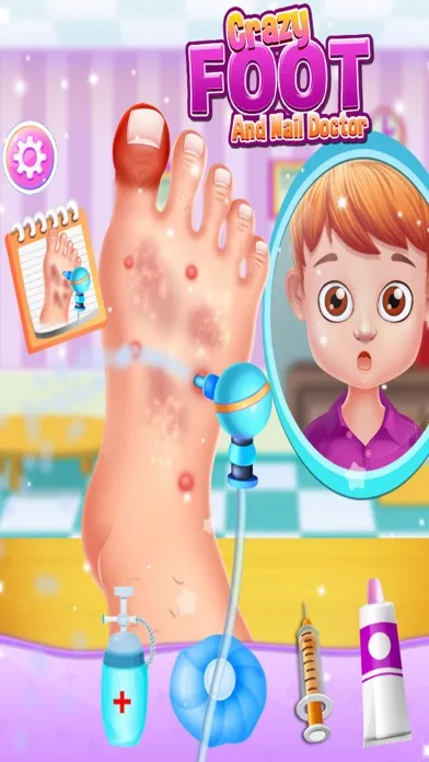 ภาพหน้าจอของ Crazy Foot And Nail Doctor