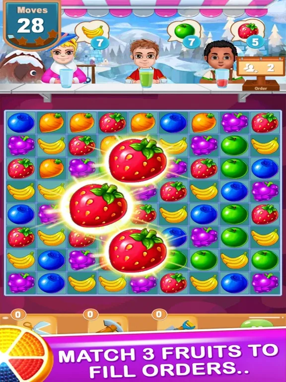 Juice Party iPad  스크린샷