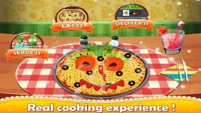 Capturas de tela do Pizza Maker Mania