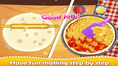 Capturas de tela do Pizza Maker Mania