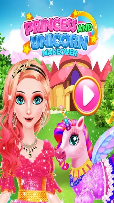 Princess And Unicorn Makeover স্ক্রিনশট