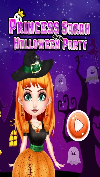 Princess Sarah Halloween Party应用截图