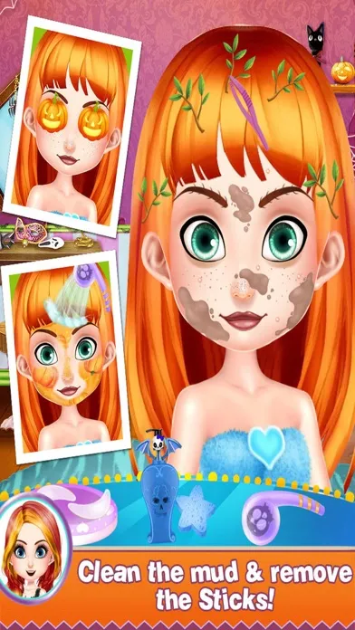 Princess Sarah Halloween Party应用截图