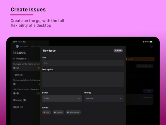 Скриншоты Link - For Linear iPad 