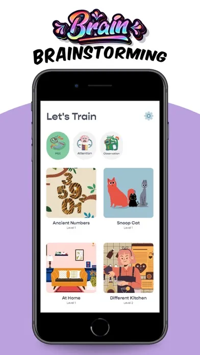 Brain Puzzle - Training Tests スクリーンショット