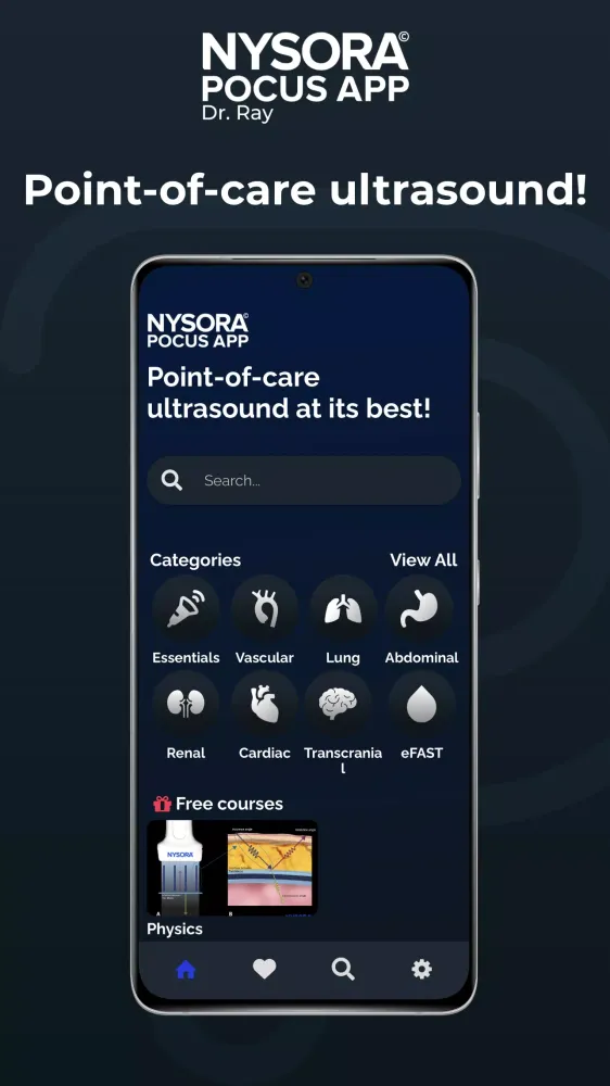 Point of Care Ultrasound Screenshots