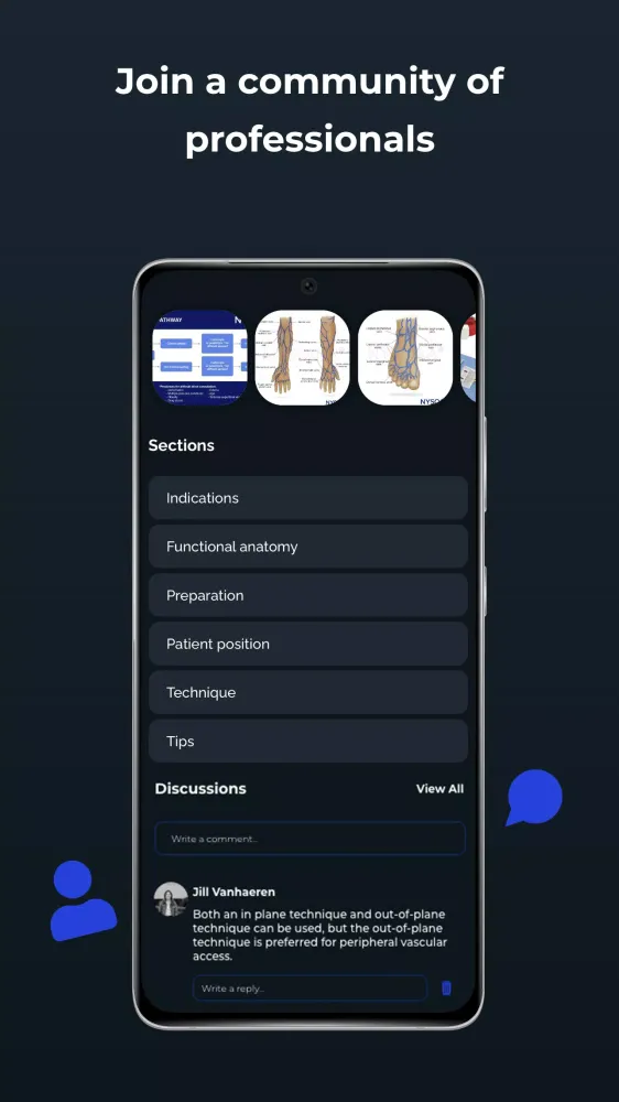 Point of Care Ultrasound Screenshots