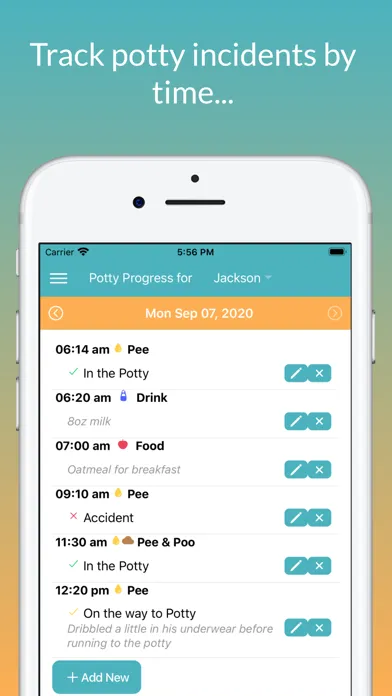 Potty Training Tracker應用截圖