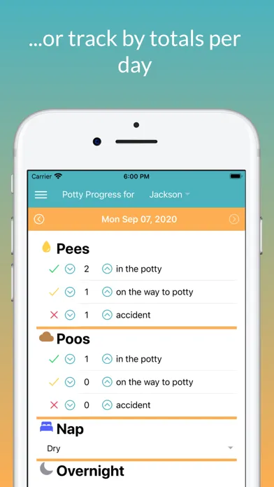 Potty Training Tracker應用截圖