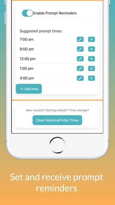 Potty Training Tracker應用截圖