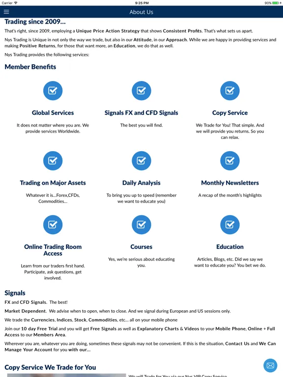 Nys Trading Lite iPad 应用截图